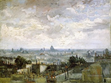  paris werke - Die Dächer von Paris Vincent van Gogh